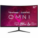 Viewsonic VX3218-PC-MHD 32" Curved HD Gaming Monitor 165HZ 1MS Adaptive Sync Anti-glare Flicker-free Black
