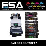 Fish Sa Bait Box Belt Strap Red