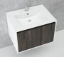 Pacific Wall Hung Bathroom Cabinet W61CMXD47CMXH46CM Basin Included