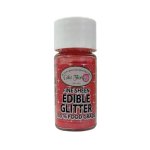 Red Edible Glitter 15ML