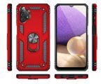 Tuff-Luv Rugged Case And Stand For The Samsung Galaxy A23 - Red