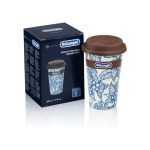 De'Longhi Blu Flower Ceramic Travel Mug - DLSC064