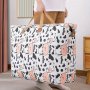 Large Capacity Moisture-Proof Storage Bag - Durable Non-Woven Multifunctional Quilt And Clothes Organizer For Home And Travel Portable Car Storage Solution With Handles (1-Pack)