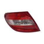 Mercedes C-class W204 Taillight Left Clear 07-10