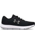 Women's Ua Charged Rogue 3 Running Shoes - Black 4