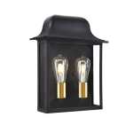 Andreas Outdoor Aluminium Wall Light Black