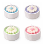 4 Mixed Scented Flower Candle Set Vanilla Sandalwood Lemongrass Rose