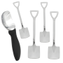 5PCS Ice Cream Scoop Dessert Spoon Fruit Gelato Tool Handle Scooper