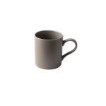 Galateo - Semi-matt Porcelain Beige Mug Set Of 6