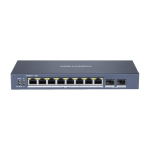 Hikvision 8-PORT Gigabit Smart Managed Poe Switch DS-3E1510P-SI
