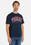 Tommy Hilfiger Tjm Reg Arch Varsity Tee Ext - Dark Night Navy