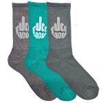 Adult Middle Finger Anklet Socks - Factory Plaza