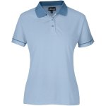 Ladies Verge Golf Shirt Light Blue