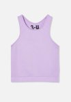 Cotton On Kali Seamless Tank - Lilac Drop