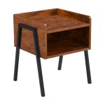 Modern Oak Night Stand – Available In Two Colours – MWTF100