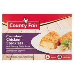 County Fair Garlic Chicken Steaklet 400G