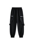 Men's Loose Fit Sports Cargo Pants With Drawstring Multiple Pockets Machine Washable Hiking & Outdoor