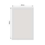 NB234 - - B1 B21 B3S B4 - 40X60MM - 125 Transparent Labels