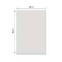 NB234 - - B1 / B21 / B3S / B4 - 40X60MM - 125 Transparent Labels