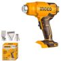 Ingco - Cordless Heat Gun 20V With 3 Nozzle