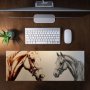 Midnight Majesty Horse Large Desk Pad By Nathan Pieterse