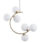 Sickle Cluster Orb Pendant Light