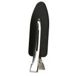 Hair Clips Cosmetic Black 6CM 4 PACK