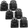 6PCS Professional Sound System Xlr Female Adapter Microphone Socket