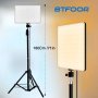 11IN Vloging Photo Studio LED Video Fill Lamp Light Panel Photography Lighting With 1.6M/63IN Triopd Stand For Live Stream LED Ring Fill Light Video