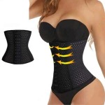 Body Shape Wear Waist Trainer Belt Steel Boned Corset Women - XXL