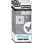 Tissue Paper – 4 Sheets 660X500MM Silver T36 – NOV112SIL