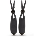- Vibrating Nipple Clamps Black