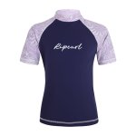 Rip Curl Girls La Tropica Short Sleeve Rashvest