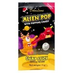 Strawberry Flavoured Alien Pop With Popping Candy 15G