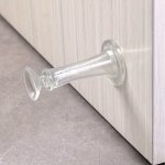 Silent Respect Rubber Door Stopper - Pinch-free Shock-absorbent For Bathroom & Bedroom - 1PC 3PCS Set
