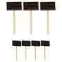 Disposable Wooden Blackboard Picks - 7PIECES Mixed Pack