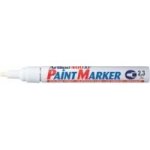 Ek 400 Medium Point Permanent Paint Marker 2.3MM White Box Of 12