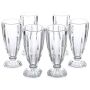 Heavenly Sweet 6 Piece Milk Shake Soda Pop & Fountain Glass Set - Vertical