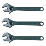 King Tony Adjustable Phosphate & Chrome Plated Wrench
