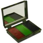 Three Color Compact Camo Face Paint