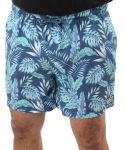 Mens Tropical Swim Shorts - 10XL Nvy blue