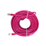 Cyberdyne CZK-1461 Cat. 6E Ftp Strand Cable Transparent Red 20M