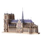 Piececool Notre-dame De Paris Highly Detailed Metal Model Kit