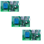 Tripple Pack - Sv Inching /self-locking Wifi Wireless Switch 5V 24V