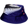 Support All Blacks Rugby New Zealand Reversible Bucket Hat