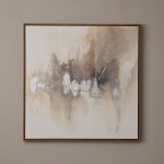 Sand Wave Framed Canvas Art