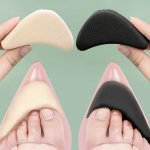 Women's High Heel Cushion Inserts - 1 Pair Of Sponge Forefoot Insoles For Pain Relief Shoe Size Reducer Foot Protector Pads Trav