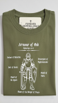 Kids Armour Of God Olive T-Shirt - 4 To 5