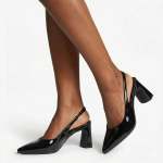 Madison Odette Block Heel - Black - 8