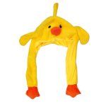 Yellow Chick Squeeze Hat